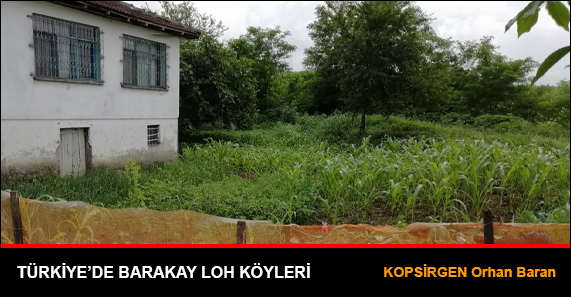 TÜRKİYE DE BARAKAY LOH (Лах1в) KÖYLERİ